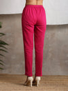 Pink Crinkled Pant